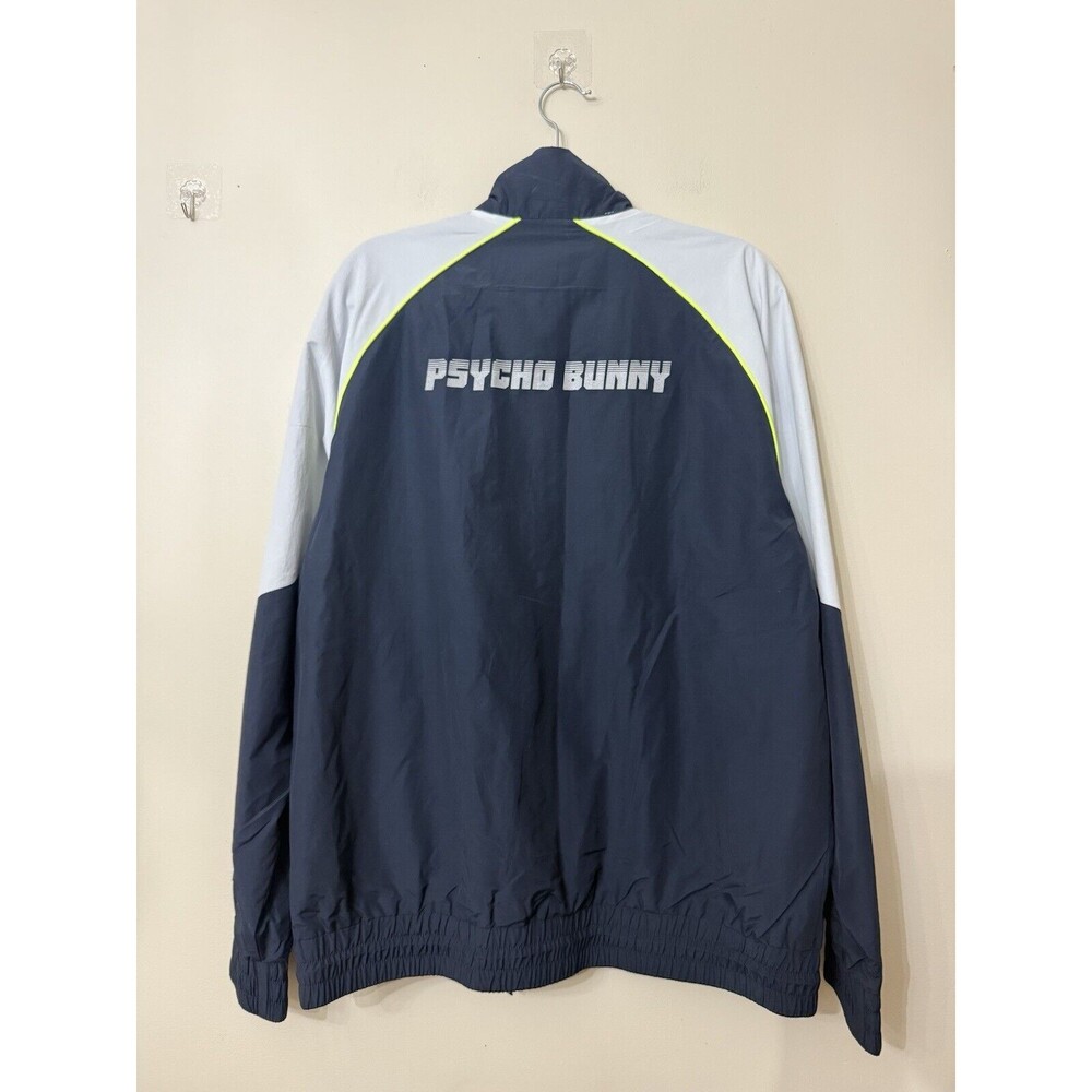 Psycho Bunny Mens size 7/XL Lowick Sport Full Zip Jacket color blocked NWT $195 - Picture 7 of 13